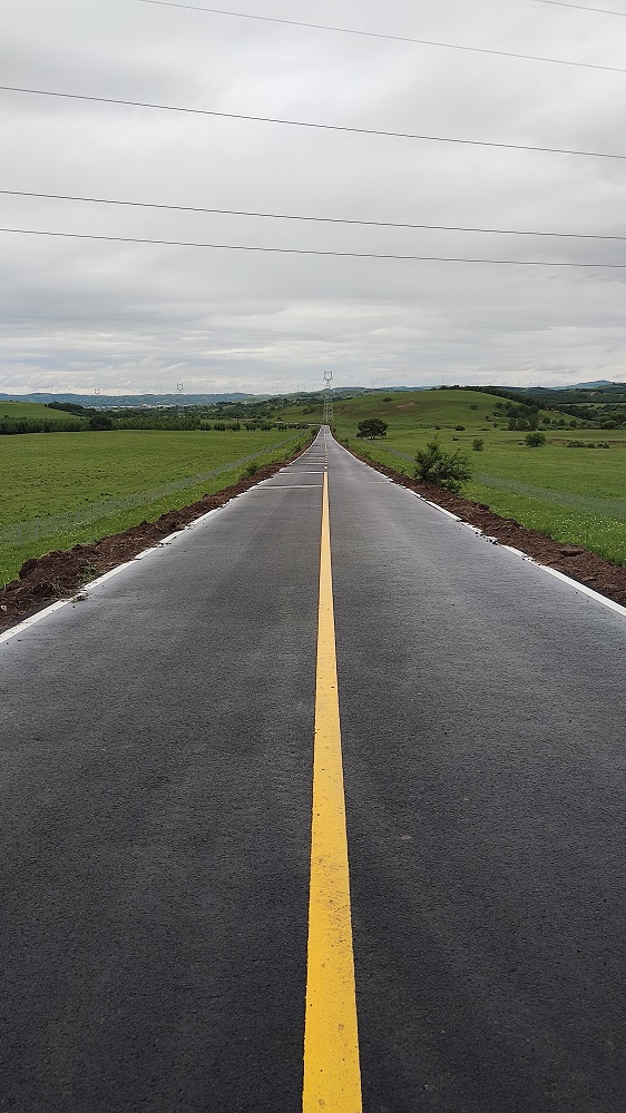 御道口的公路